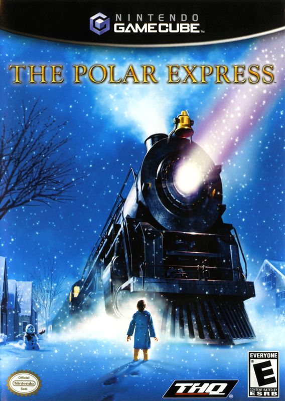 The Polar Express box art for Playstation 2